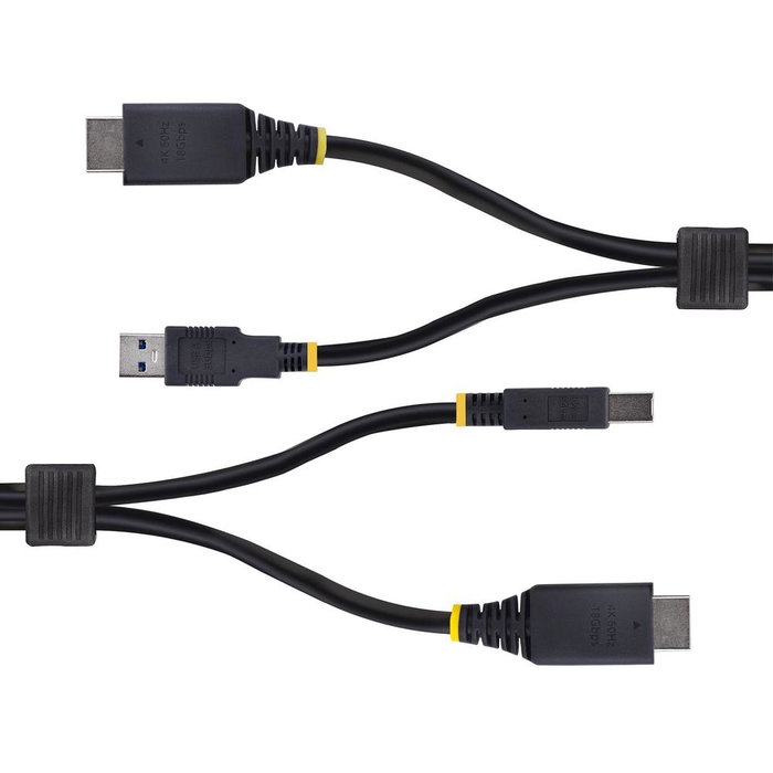 StarTech Cable KVM HDMI y USB 3.0 5Gbps de 3m