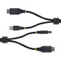 StarTech Cable KVM HDMI y USB 3.0 5Gbps de 3m