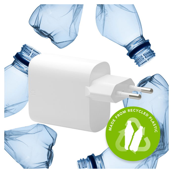 Dbramante1928 Re-Charge Cargador de Pared 45W EU, USB Tipo-C, CH45EUWH7112, Blanco, Compatible Universal 110-240V Dbramante1928 Re-Charge Cargador de Pared 45W EU, USB Tipo-C, CH45EUWH7112, Blanco, Compatible Universal 110-240V