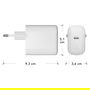 Dbramante1928 Re-Charge Cargador de Pared 45W EU, USB Tipo-C, CH45EUWH7112, Blanco, Compatible Universal 110-240V