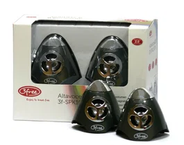 3free Altavoces 2.0 mini 3F-SPK100W Negro
