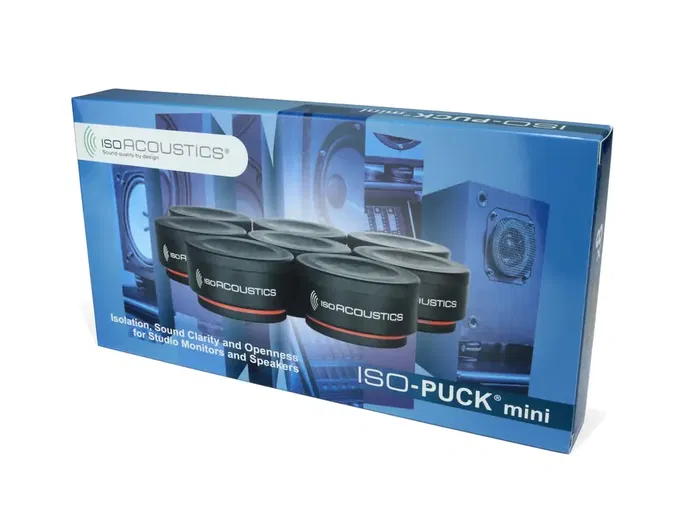 IsoAcoustics Iso-Puck Mini (8 Unidades) Soporte Aislante para Altavoces