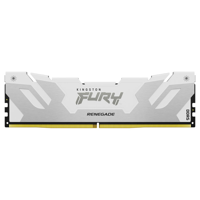 Kingston FURY Renegade White 32GB (2 x 16GB) 8000MT/s DDR5 CL38 DIMM Kit de Memoria RAM para PC - XMP 3.0, Disipador Térmico