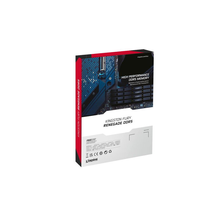 Kingston FURY Renegade 32GB 8000MT/s DDR5 CL38 DIMM Kit de 2 - Blanco
