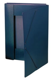 Carpeta De Dibujo Carchivo Carton Pintado Gomas Y Solapas A3 Negro