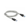 DeLOCK Cable USB 3.2 Gen 1 Tipo-A a Tipo-B Plata 1 m