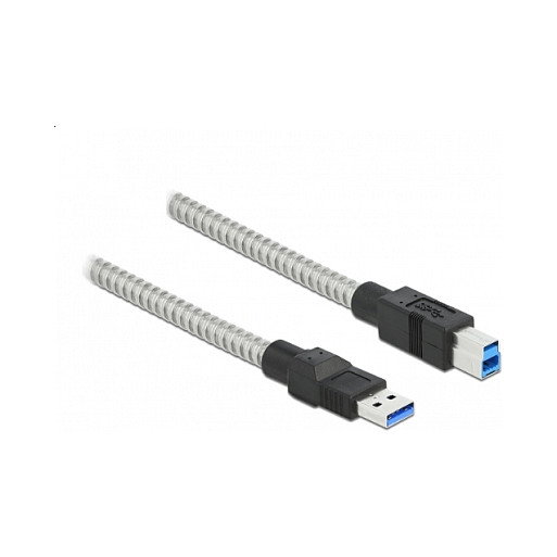 DeLOCK Cable USB 3.2 Gen 1 Tipo-A a Tipo-B Plata 1 m