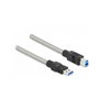 DeLOCK Cable USB 3.2 Gen 1 Tipo-A a Tipo-B Plata 1 m