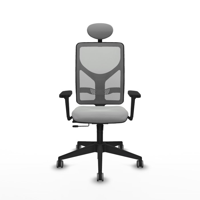 PIQUERAS Y CRESPO Silla de oficina Motilla Gris con mecanismo Sincro/Traslack PIQUERAS Y CRESPO Silla de oficina Motilla Gris con mecanismo Sincro/Traslack