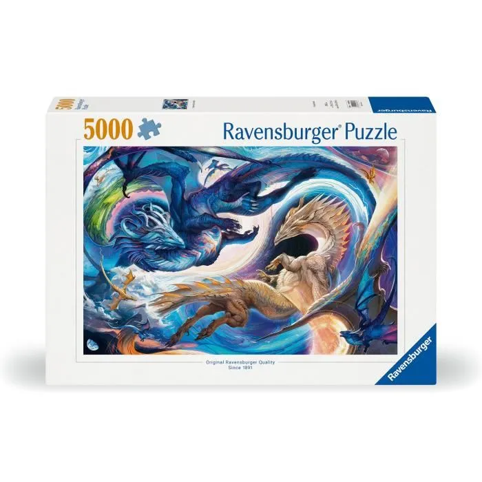 Ravensburger Puzzle 5000 piezas Dragón de día y de noche 12000813 A partir de 14 años