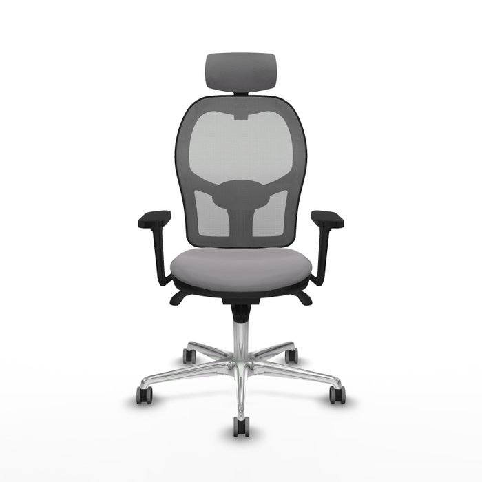 PIQUERAS Y CRESPO Silla de oficina Jorquera con mecanismo Sincro, Gris PIQUERAS Y CRESPO Silla de oficina Jorquera con mecanismo Sincro, Gris