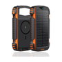 4smarts Powerbank Solar TitanPack UltiMag 20000mAh Quick Charge 3.0 Carga Inalámbrica 15W Carga Solar Negro Naranja