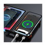 4smarts Powerbank Solar TitanPack UltiMag 20000mAh Quick Charge 3.0 Carga Inalámbrica 15W Carga Solar Negro Naranja