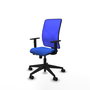 PIQUERAS Y CRESPO Silla de oficina Motilla Azul con Mecanismo Sincro/Traslack