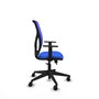 PIQUERAS Y CRESPO Silla de oficina Motilla Azul con Mecanismo Sincro/Traslack