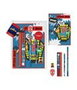 PYRAMID Set Papeleria Spiderman Marvel con Libreta, Bolígrafo, Lápiz, Goma de Borrar, Sacapuntas y Regla