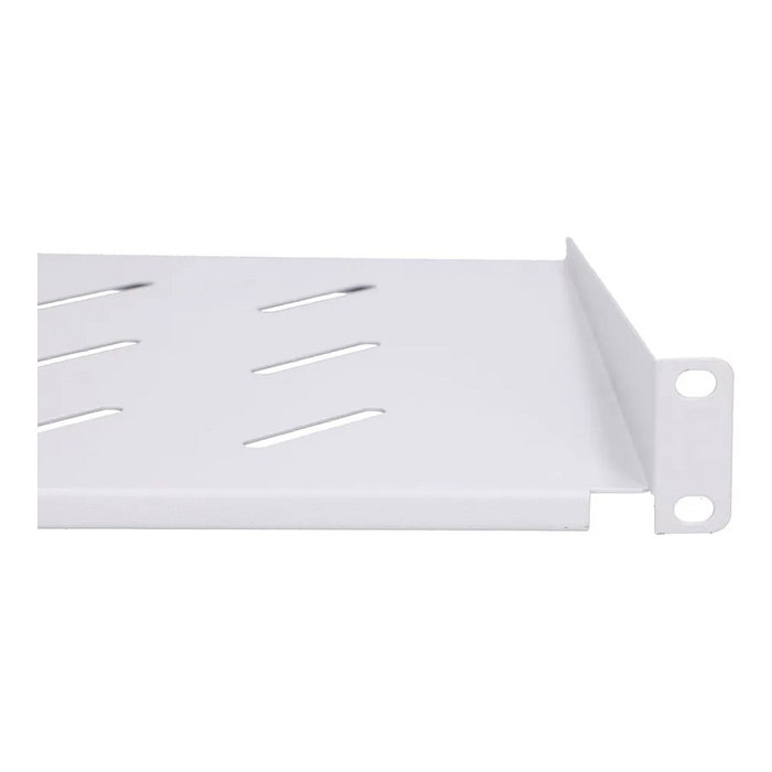 Extralink Estantería 1U 350mm Gris 19 pulgadas para Armarios de Pared