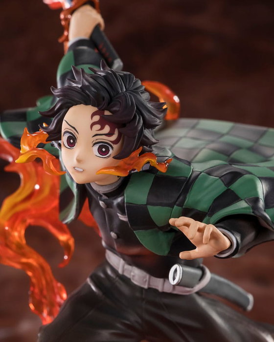 Bandai Tamashii Nations Figura Tanjiro Kamado Kyojuro Rengoku's Sword Guard Ver. Demon Slayer Kimetsu no Yaiba Bandai Tamashii Nations Figura Tanjiro Kamado Kyojuro Rengoku's Sword Guard Ver. Demon Slayer Kimetsu no Yaiba