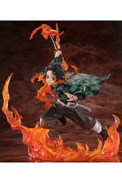 Tanjiro Kamado Kyojuro Rengokus Sword Guard Version Figura 19,5 cm Demon Slayer Kimetsu No Yaiba Figuarts Zero