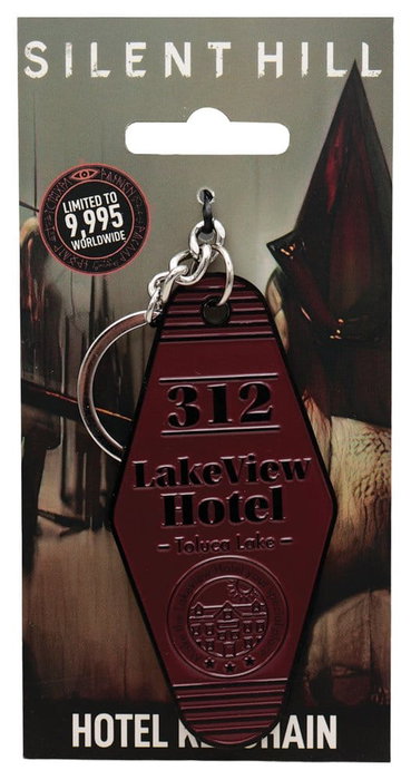 Silent Hill Llavero Keyring Hotel Red Limited Edition Silent Hill Llavero Keyring Hotel Red Limited Edition