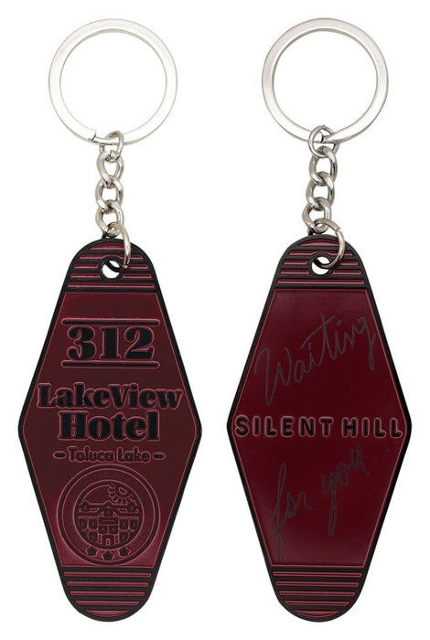 Silent Hill Llavero Keyring Hotel Red Limited Edition Silent Hill Llavero Keyring Hotel Red Limited Edition