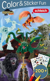 BOOK'N'APP Schleich Eldrador (3D Lenticular) ('Color & Sticker Fun')