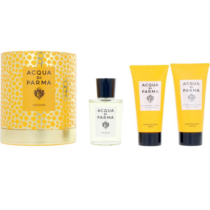 Acqua Di Parma COLONIA ESTUCHE 3 pz - Set con Eau de Cologne 100ml, Gel de ducha 75ml y Loción corporal 75ml