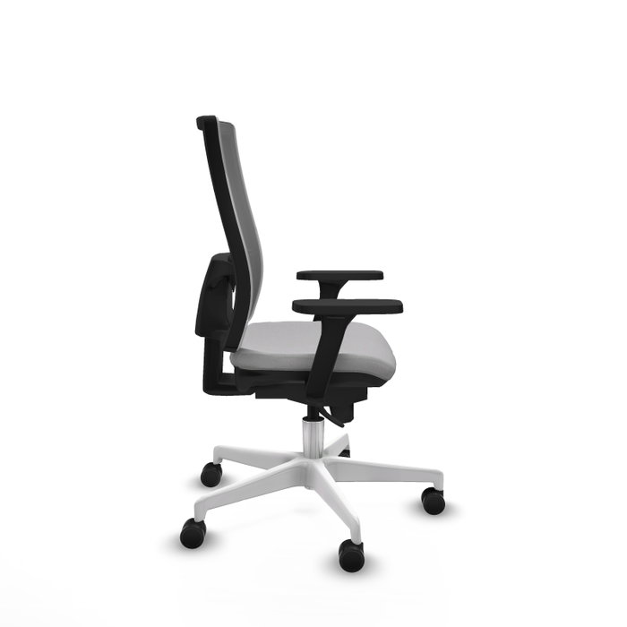 PIQUERAS Y CRESPO Silla de oficina Horna con mecanismo Sincro, Gris PIQUERAS Y CRESPO Silla de oficina Horna con mecanismo Sincro, Gris