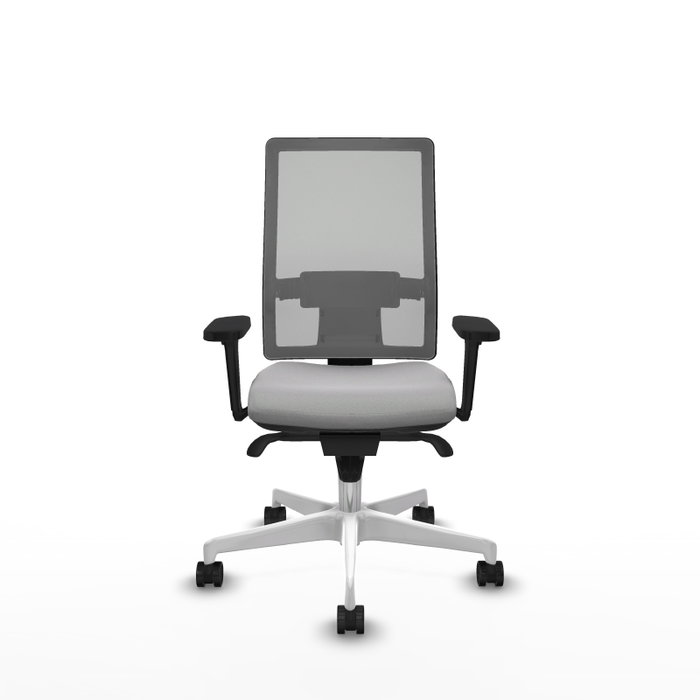 PIQUERAS Y CRESPO Silla de oficina Horna con mecanismo Sincro, Gris PIQUERAS Y CRESPO Silla de oficina Horna con mecanismo Sincro, Gris