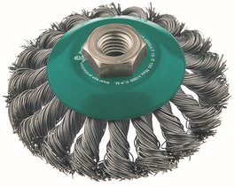 FECIN Disco Cónico Trenzado F-18/100/M14/0,50 CR1810EKM14D