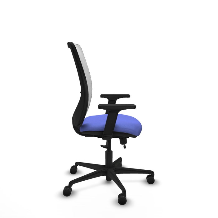 PIQUERAS Y CRESPO Silla de oficina Zulema Azul claro y Blanco