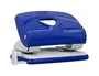 Q-connect Taladrador KF14218 azul capacidad 20 hojas