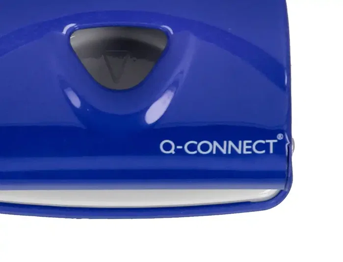 Q-connect Taladrador KF14218 azul capacidad 20 hojas