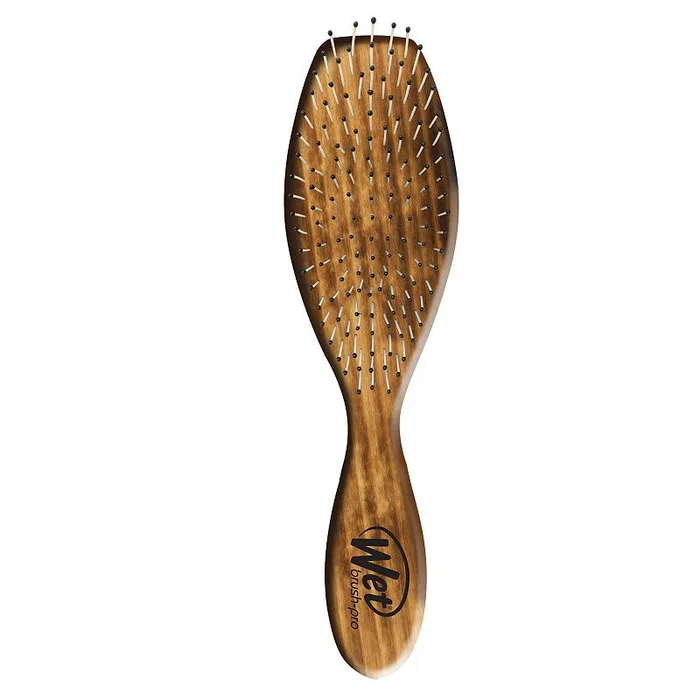 Wet Brush Shine Enhancer Cepillo Desenredante Madera quemada