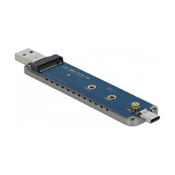 DeLOCK 42616 Caja externa para M.2 NVMe PCIe SSD con USB Tipo-C y Tipo-A DeLOCK 42616 Caja externa para M.2 NVMe PCIe SSD con USB Tipo-C y Tipo-A