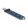 DeLOCK 42616 Caja externa para M.2 NVMe PCIe SSD con USB Tipo-C y Tipo-A