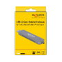 DeLOCK 42616 Caja externa para M.2 NVMe PCIe SSD con USB Tipo-C y Tipo-A