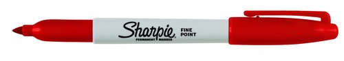 Rotulador Permanente Sharpie Fine Rojo (Set de 12) Rotulador Permanente Sharpie Fine Rojo (Set de 12)