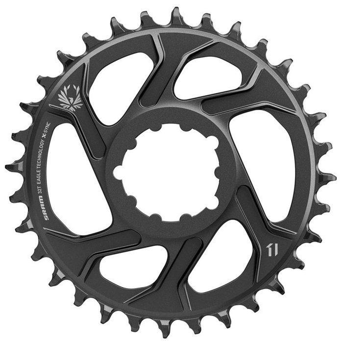 SRAM Plato X-Sync Eagle 34D DM 3 Offset Negro SRAM Plato X-Sync Eagle 34D DM 3 Offset Negro