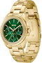 Boss Reloj para mujer 1502714 con esfera verde y acabado dorado