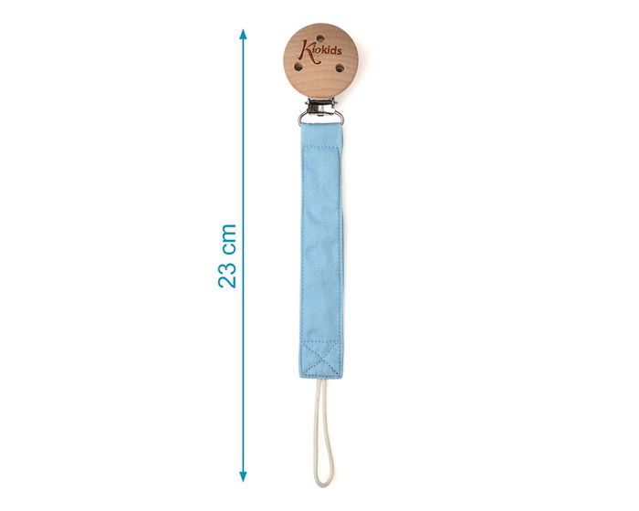 KioKids Pinza Sujetachupetes Madera Azul Colección Ecofriendly +0 Meses KioKids Pinza Sujetachupetes Madera Azul Colección Ecofriendly +0 Meses