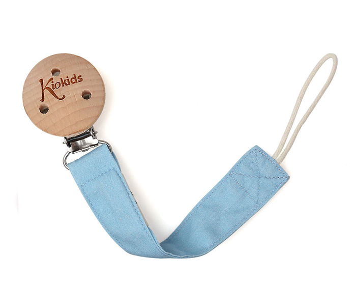 KioKids Pinza Sujetachupetes Madera Azul Colección Ecofriendly +0 Meses KioKids Pinza Sujetachupetes Madera Azul Colección Ecofriendly +0 Meses