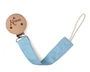 KioKids Pinza Sujetachupetes Madera Azul Colección Ecofriendly +0 Meses