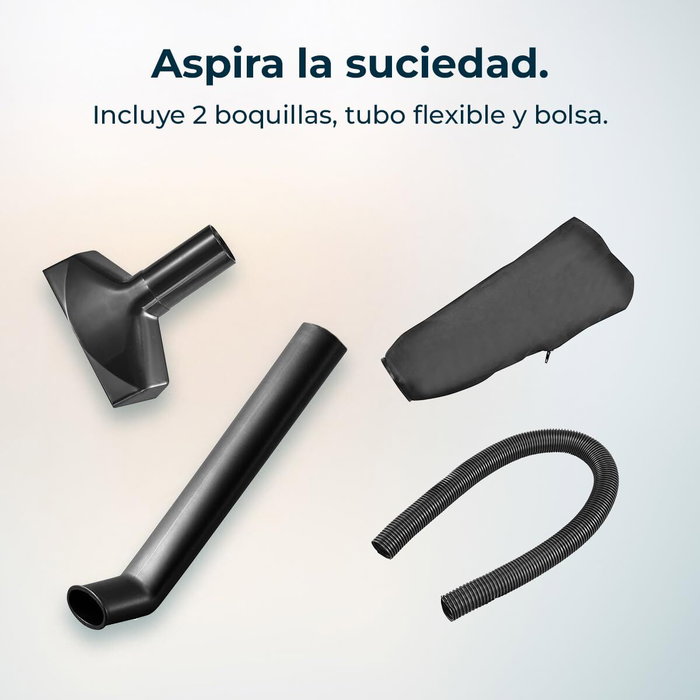 Cecotec Soplador batería AirForce 2120 FreeMove 21V multifunción aspira e infla negro Cecotec Soplador batería AirForce 2120 FreeMove 21V multifunción aspira e infla negro