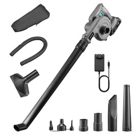 Cecotec Soplador batería AirForce 2120 FreeMove 21V multifunción aspira e infla negro