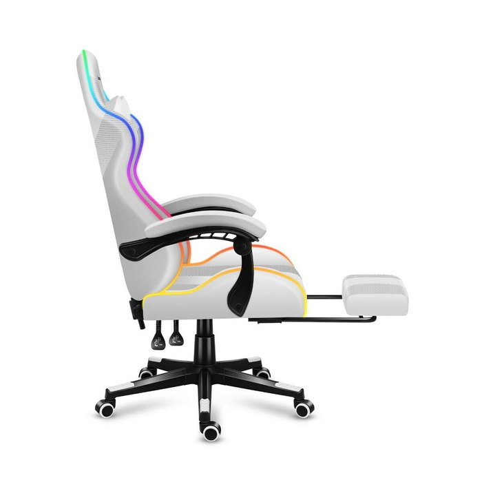 Silla Gaming Huzaro FORCE 4.7 RGB Blanco Silla Gaming Huzaro FORCE 4.7 RGB Blanco