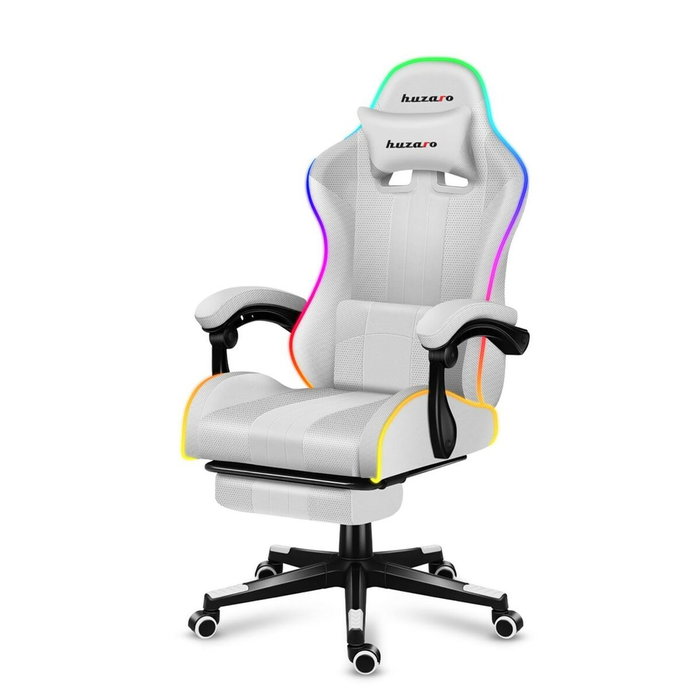 Silla Gaming Huzaro FORCE 4.7 RGB Blanco Silla Gaming Huzaro FORCE 4.7 RGB Blanco