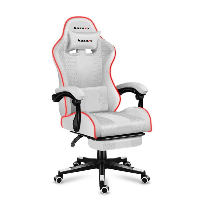 Silla Gaming Huzaro FORCE 4.7 RGB Blanco Silla Gaming Huzaro FORCE 4.7 RGB Blanco