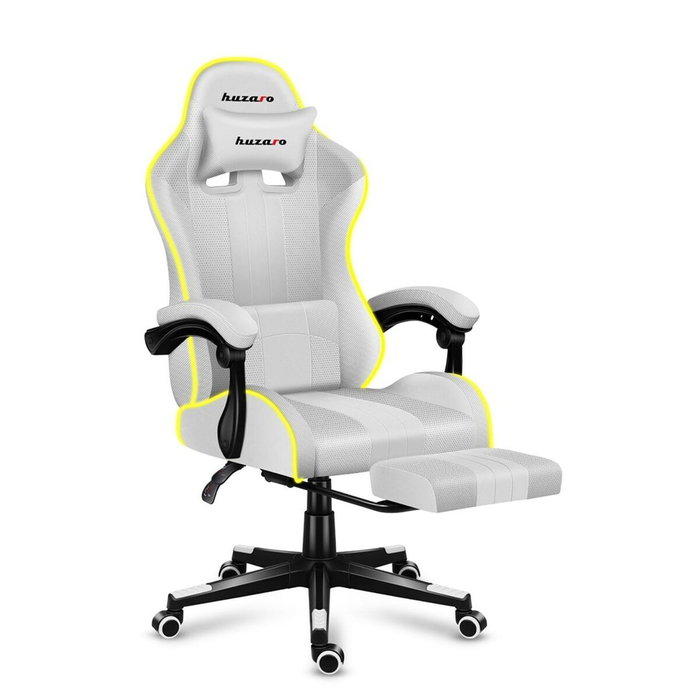 Silla Gaming Huzaro FORCE 4.7 RGB Blanco Silla Gaming Huzaro FORCE 4.7 RGB Blanco