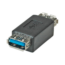 ROLINE Adaptador USB 3.0 Tipo A hembra a Tipo A hembra Negro